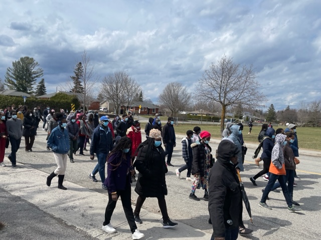 Retour de la marche du pardon