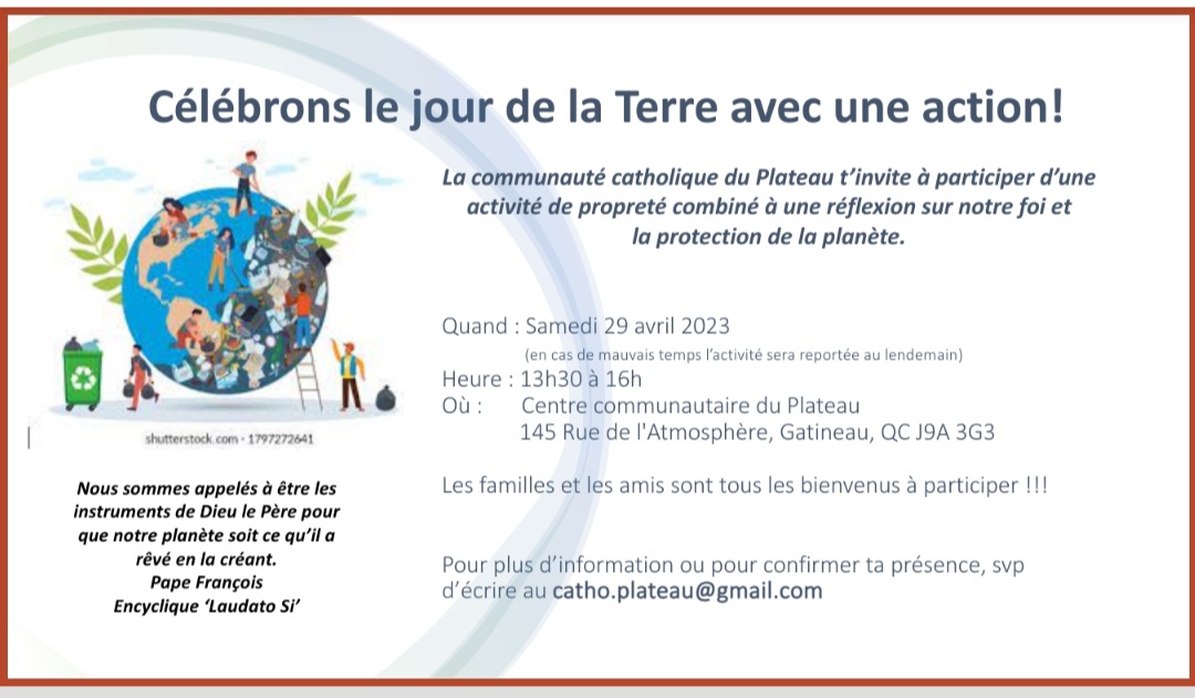 Activité de nettoyage au Plateau