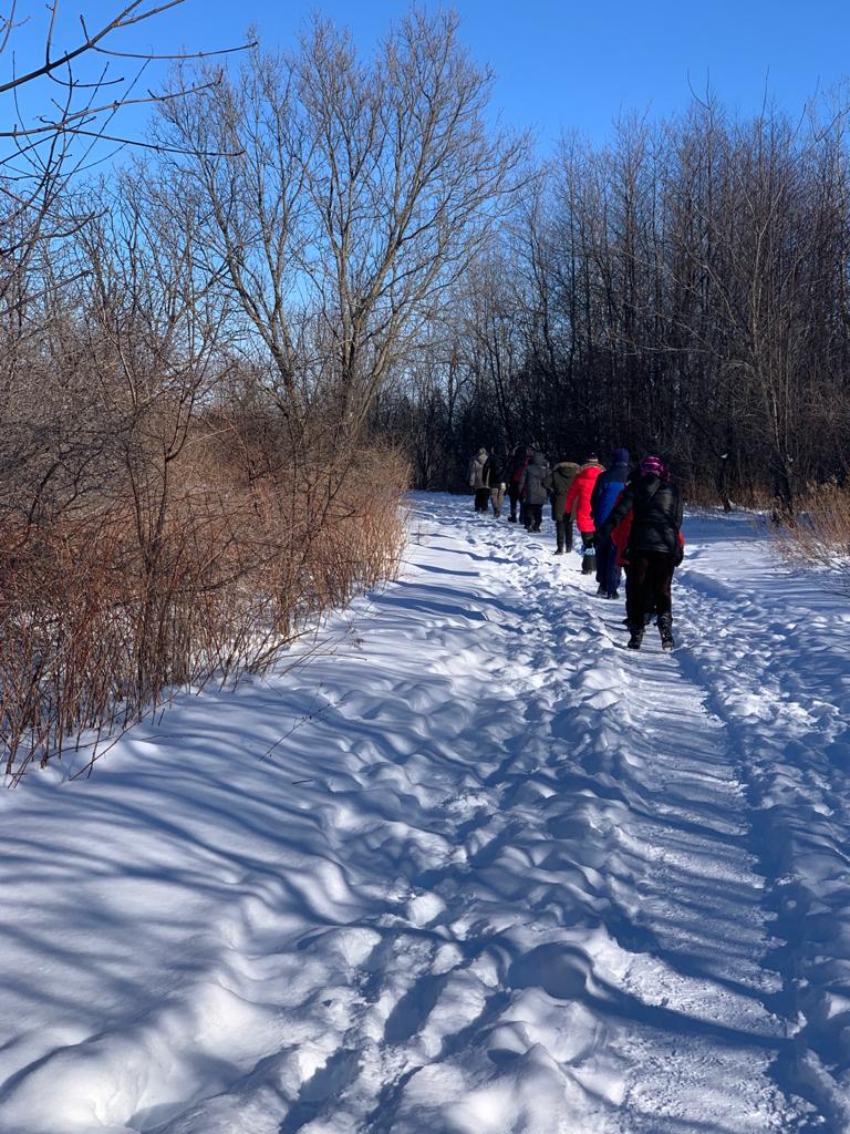 RANDONNÉE HIVERNALE URBAINE : UN TEMPS POUR FRATERNISER